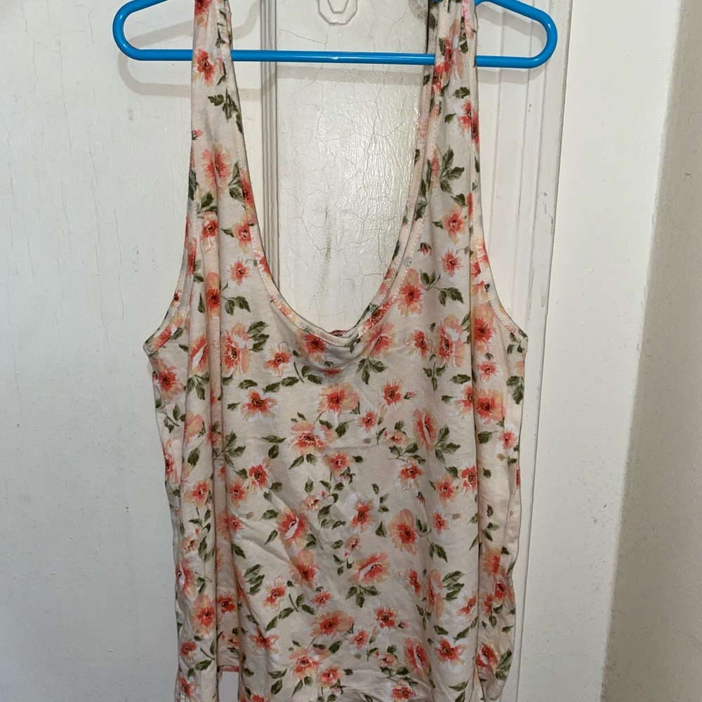 Forever 21 Floral Tank Top Sz: S
